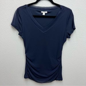 New York & Company Medium vneck top - Navy blue